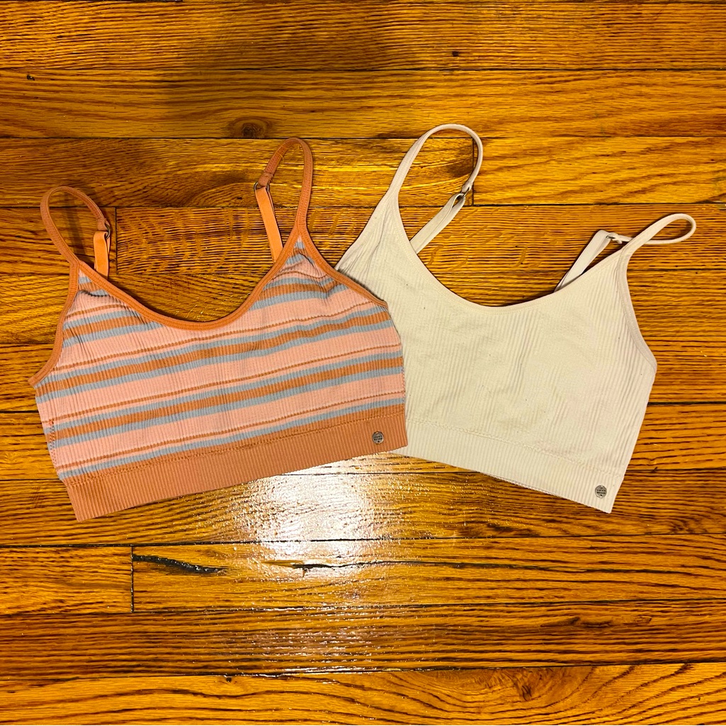 Set Of 2 Lucky Brand Bralettes